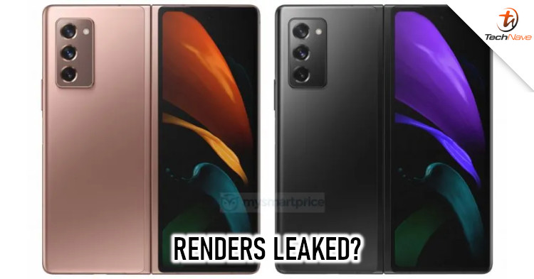 Renders of the Galaxy Z Fold 2 spotted showcasing design of the upcoming Samsung folding smartphone
