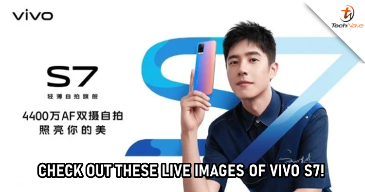 Live images of vivo S7 leaked before the launch and it looks similar to Huawei Mate 30
