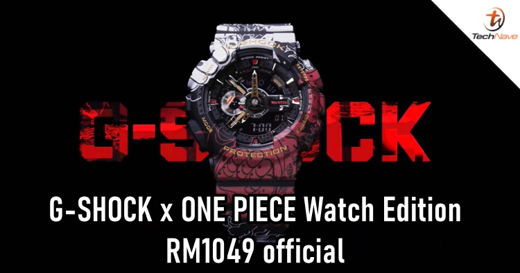 The G-SHOCK x ONE PIECE Watch Edition is now in Malaysia for RM1049 but it's only for Isetan KL IMC members