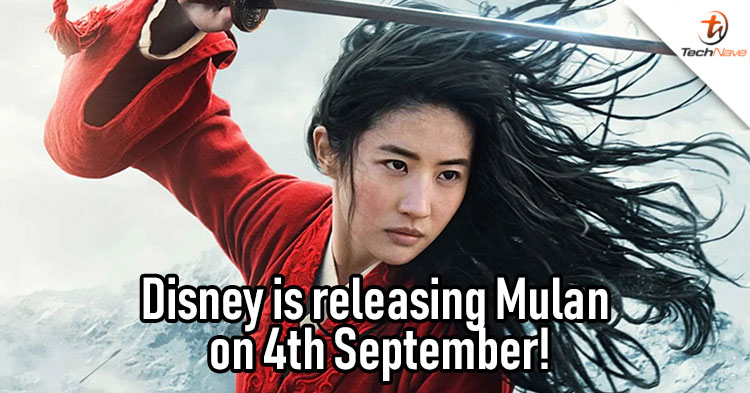 Disney is finally releasing Mulan on 4th September 2020 in Disney+ !