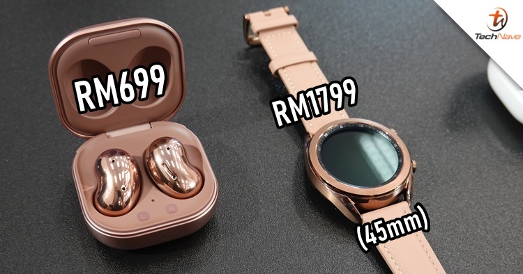 Samsung Galaxy Live Buds and Galaxy Watch3 unveiled for RM699 and RM1799