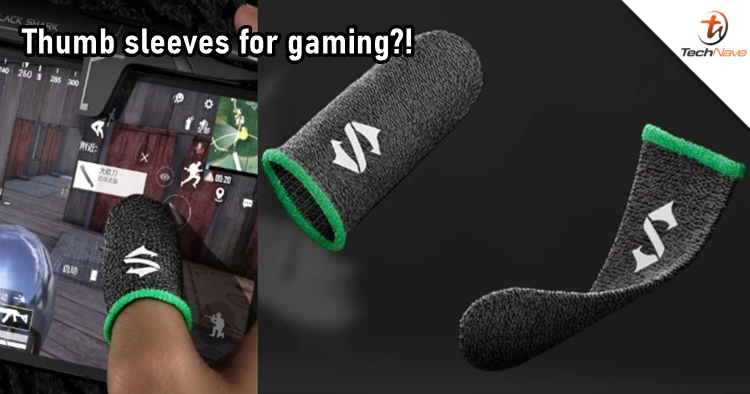 Black Shark is selling gaming thumb sleeves made of fiber material for ~RM17