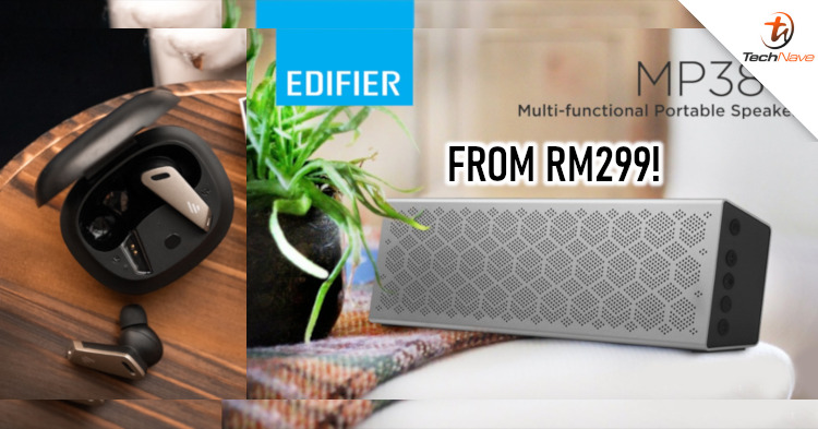 Edifier unveiled the TWS NB2 and MP380 portable speaker from RM299