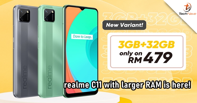 realme C11 with a larger size of RAM will go on sale starting from 15 August