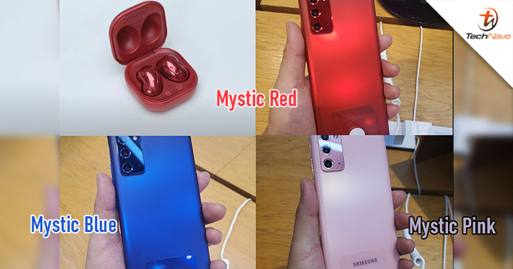 Samsung Galaxy Note20 gets a Mystic Red version in South Korea