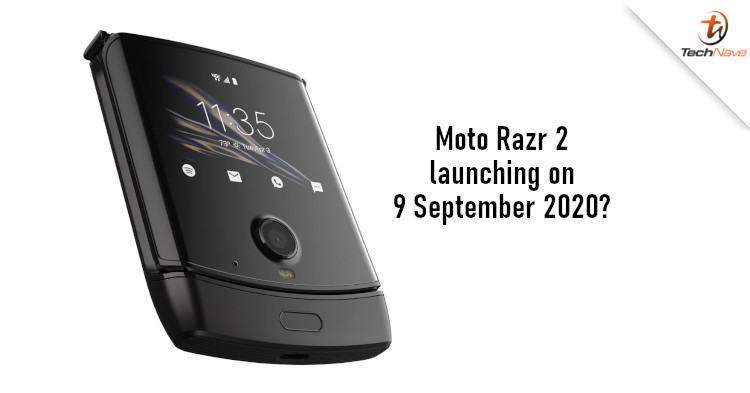 Motorola could be launching the clamshell foldable Moto Razr 2 on 9 September 2020