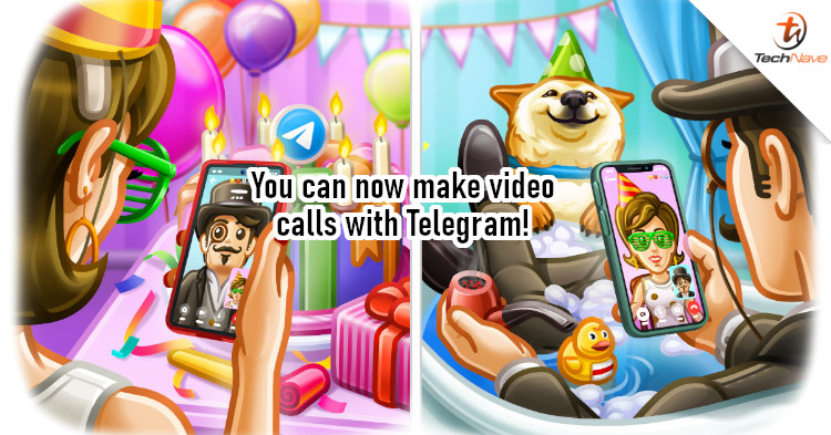 Telegram now comes with encrypted video calling and new animated Emojis |  TechNave