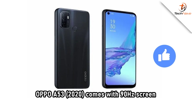OPPO A53 (2020) release: 90Hz display and 5,000mAh battery, starts from ~RM706