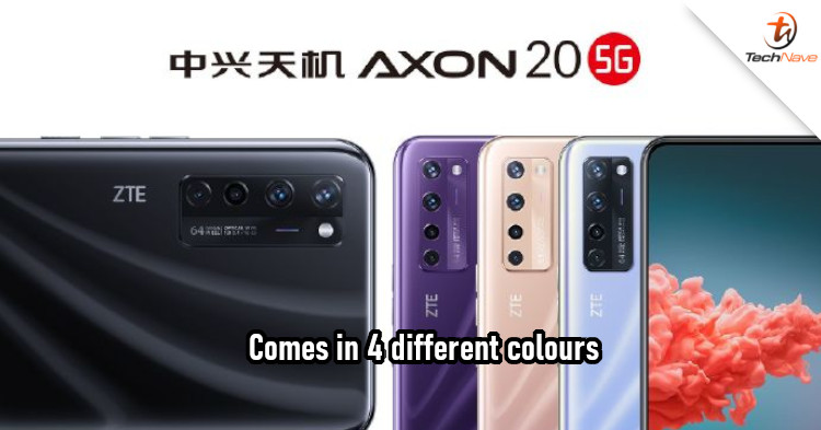 ZTE Axon 20 5G confirmed to come in a total of 4 colours