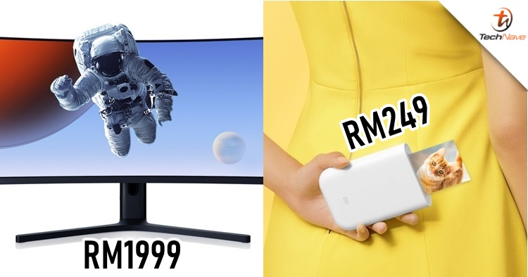 Xiaomi Mi Curved Gaming Monitor and Mi Portable Printer now available for RM1999 and RM249 respecitvely
