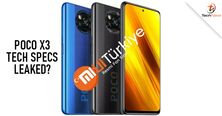 POCO X3 official images may have been spotted along with tech specs