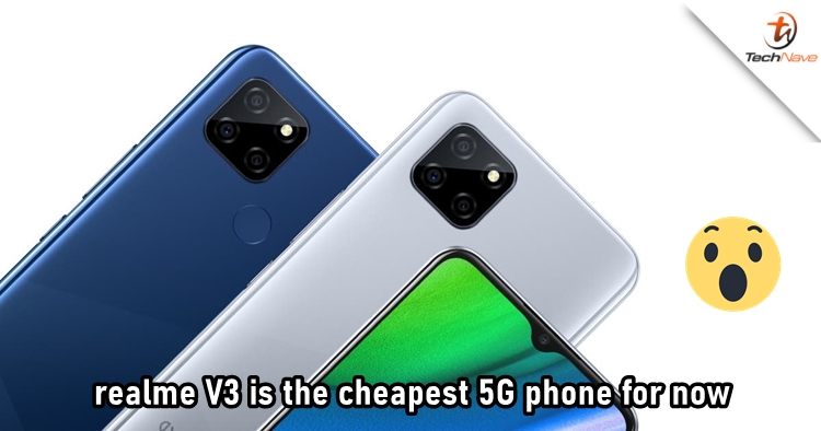 realme V3 5G release: 5000mAh battery and triple-camera setup, starts from ~RM608