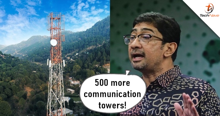 500 new communication towers to be provided by the goverment to strengthen 4G signal and coverage