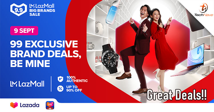 Lazada Malaysia 9.9 Big Brand Sale is here!