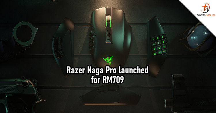 Razer unveils Naga Pro gaming mouse, up to 20 programmable buttons for RM709
