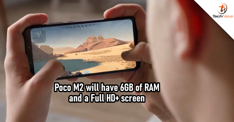Key tech specs of POCO M2 confirmed, comes with Full HD resolution and 6GB RAM