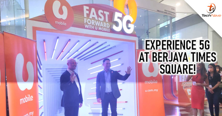 Experience 5G with U Mobile's 5G real-time test event at Berjaya Times Square