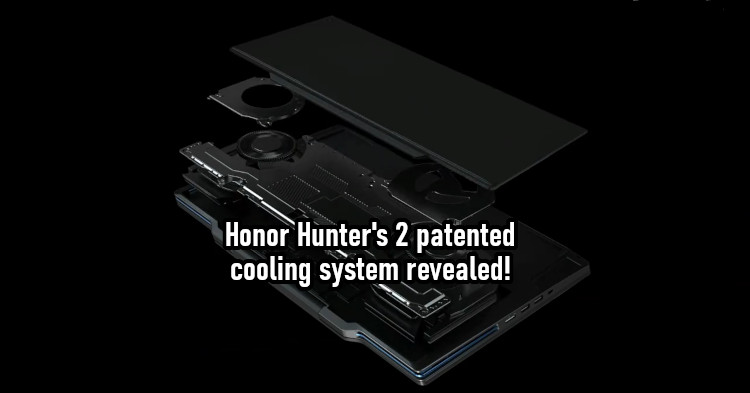 Honor Hunter gaming laptop's cooling system has lifting mechanism