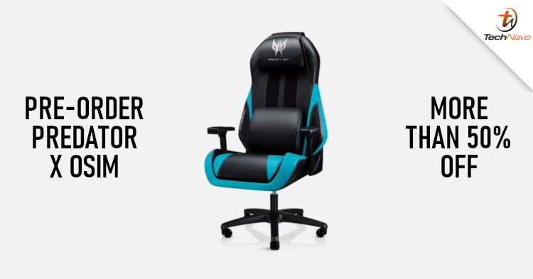 OSIM offering pre-order for the Predator x OSIM gaming chair at more than 50% off