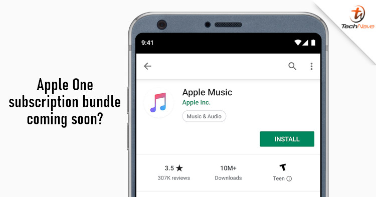 Apple One subscription bundle found in Apple Music's Android version app