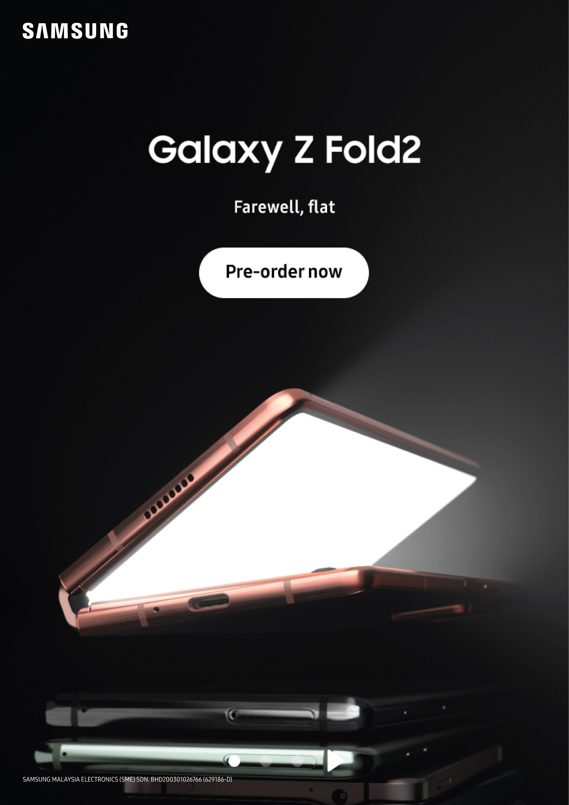 pre order samsung fold