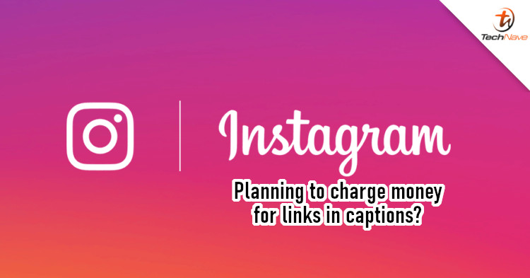 New patent for Instagram shows links in captions for a fee