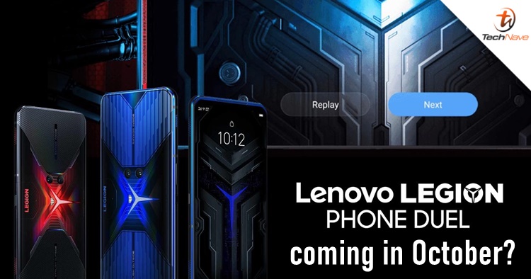 A local retailer unveiled that the Lenovo Legion Phone Duel is arriving to Malaysia in October 2020