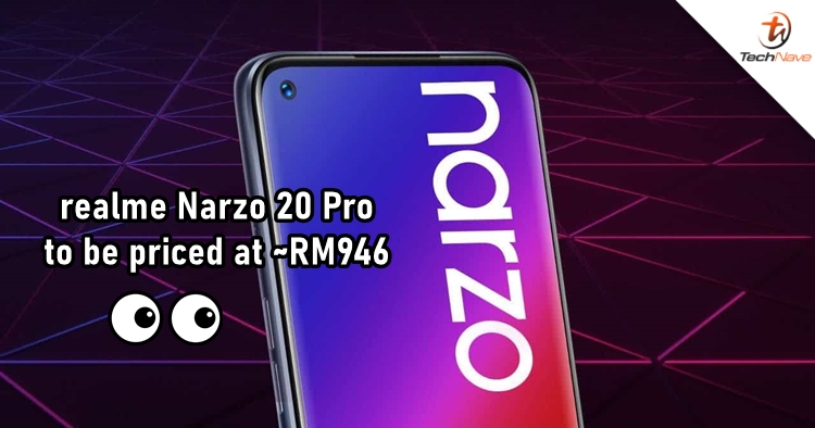 realme Narzo 20 Pro with 90Hz screen and 65W charging to be priced at ~RM946