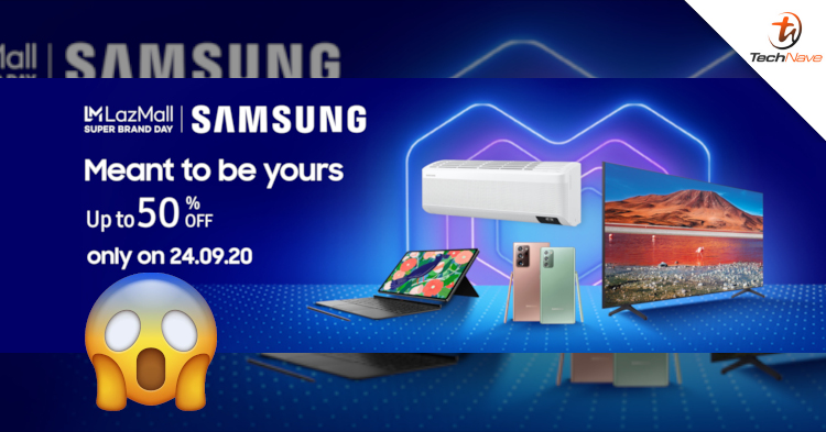 Get up to 50% off selected Samsung products during the "Meant to be yours" campaign