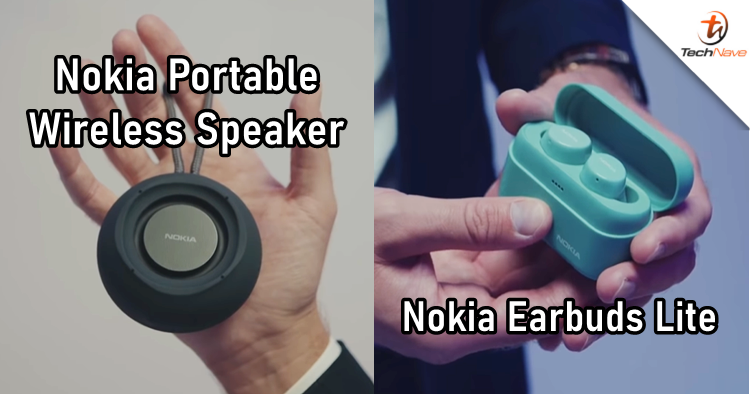 Nokia Earbuds Lite and Portable Wireless Speaker revealed, releasing towards end of 2020