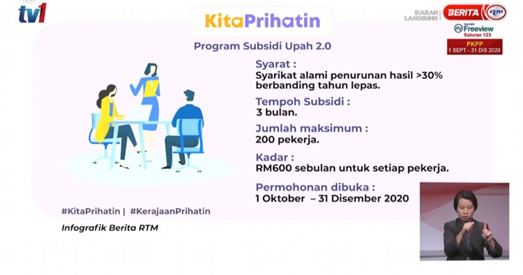 Here's the summary of the new Bantuan Prihatin Nasional 2 