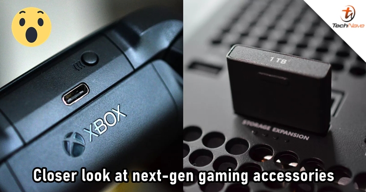 Take a closer look at the Xbox Series X controller and the tiny-looking 1TB expansion cards