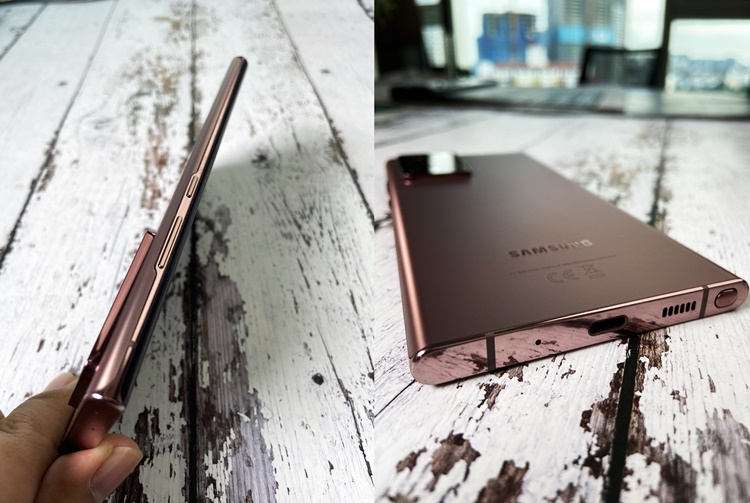 Behind the scenes of the Mystic Bronze Samsung Galaxy Note20 Ultra