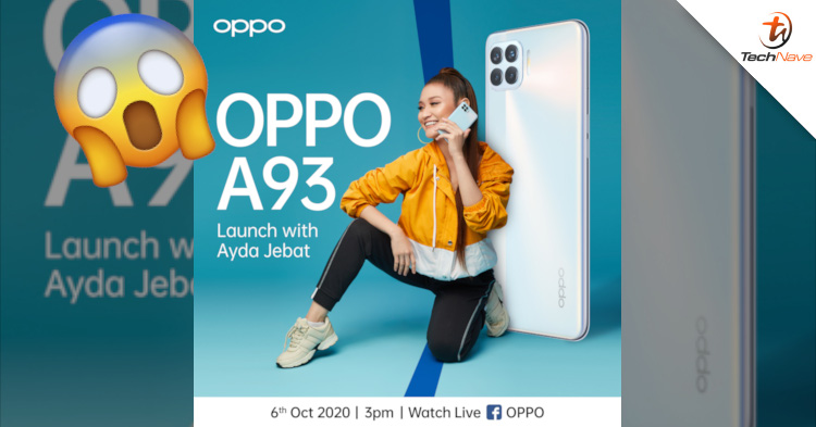 OPPO officially announced that the OPPO A93 will launch on 6 October 2020