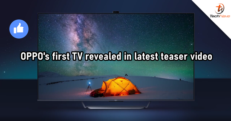 OPPO's first TV to have a pop-up camera as revealed in the teaser video