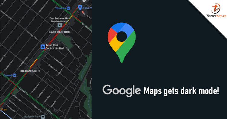 Google has begun rolling out dark theme for Google Maps on Android