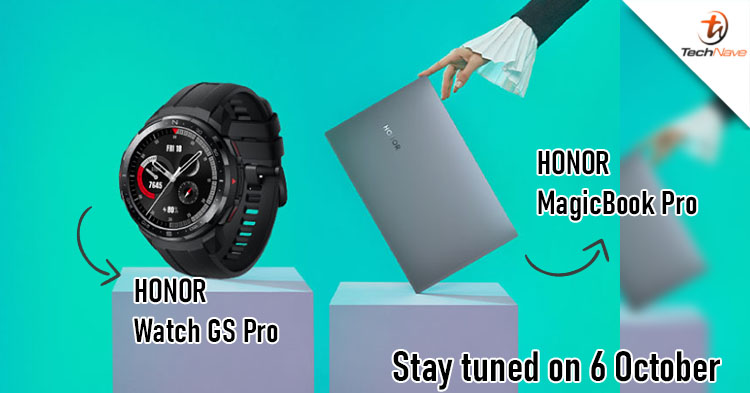 HONOR MagicBook Pro and Watch GS Pro are going to launch in Malaysia on 6 October