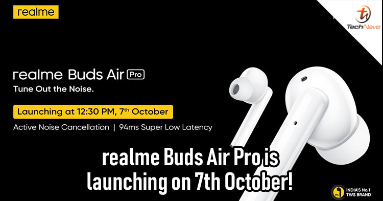 realme's CEO teased the realme Buds Air Pro and Buds Wireless Pro launching on 7th October!