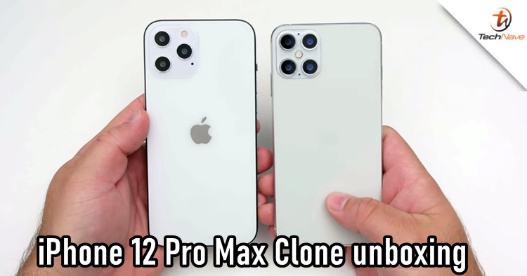 Here's an unboxing video of the iPhone 12 Pro Max Clone featuring a quad rear camera