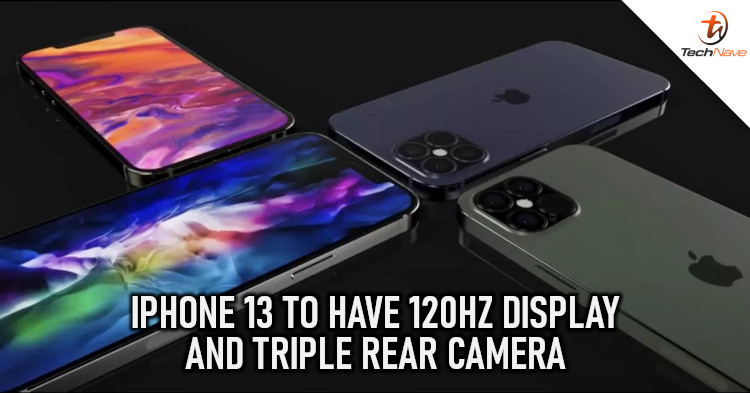 iPhone 13 series rumoured to come with triple rear camera and 120Hz OLED display