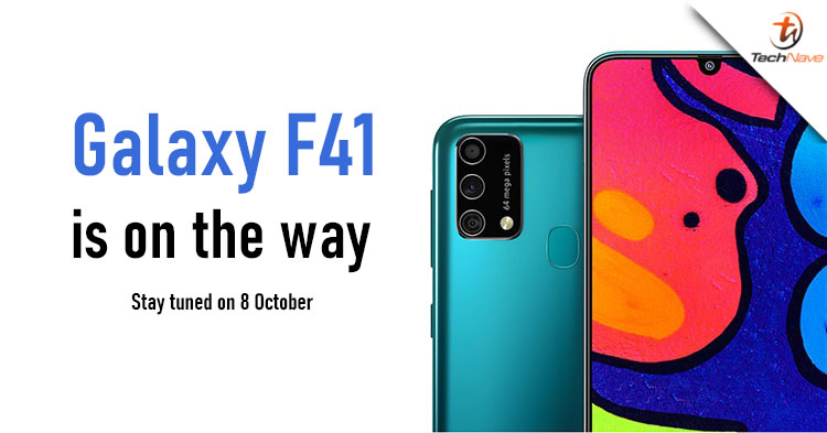 Samsung Galaxy F41 confirmed to launch on 8 October