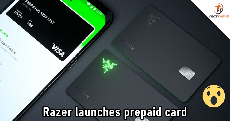 Razer Card has a logo that lights up every time you make a purchase