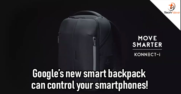 Google's new smart backpack Konnect-i allows you to control your smartphones by just touching the straps!
