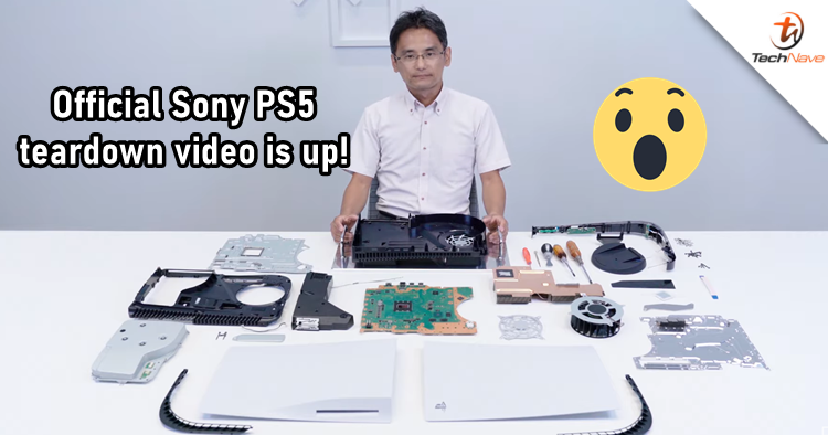 Official teardown video revealed the things that make Sony PS5 a big guy