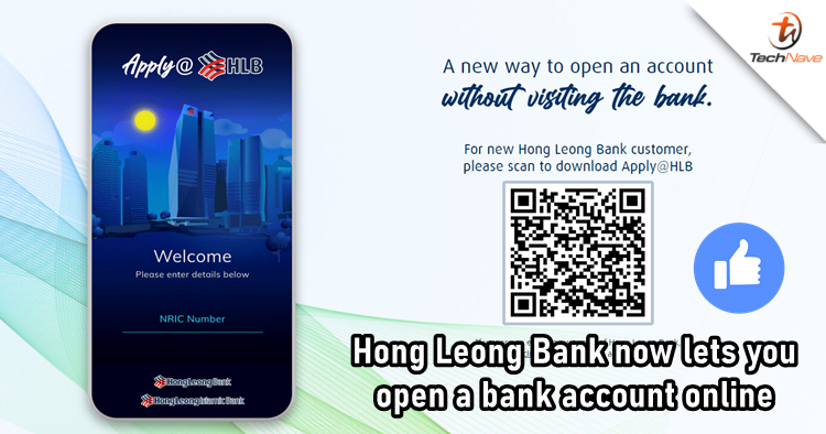 Hong Leong Bank's new Apply@HLB app is where you can open a bank account online