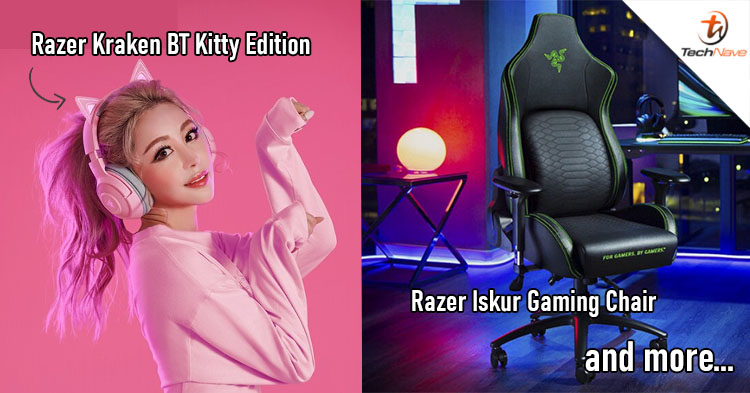 Razer launched the Kraken BT Kitty Edition, Iskur Gaming Chair, and many more