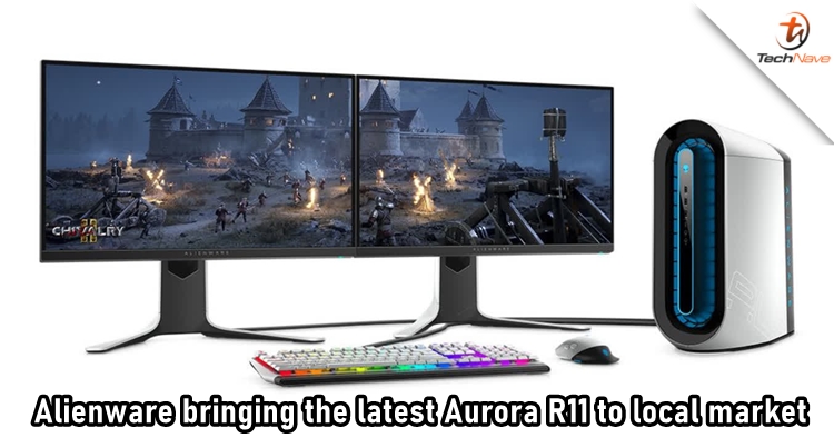 Alienware Aurora R11 with RTX 30 Series GPUs and three new monitors coming to Malaysia