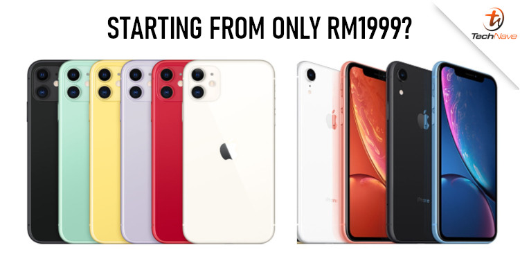 These iPhones are still on sale from the price of RM1999 in Malaysia