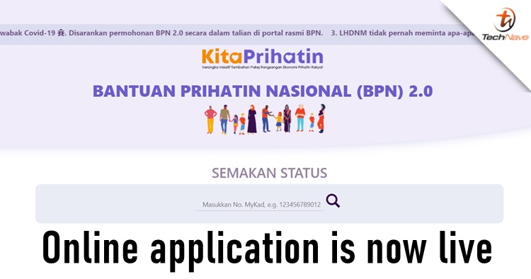 View Online Application For Bantuan Prihatin Nasional PNG