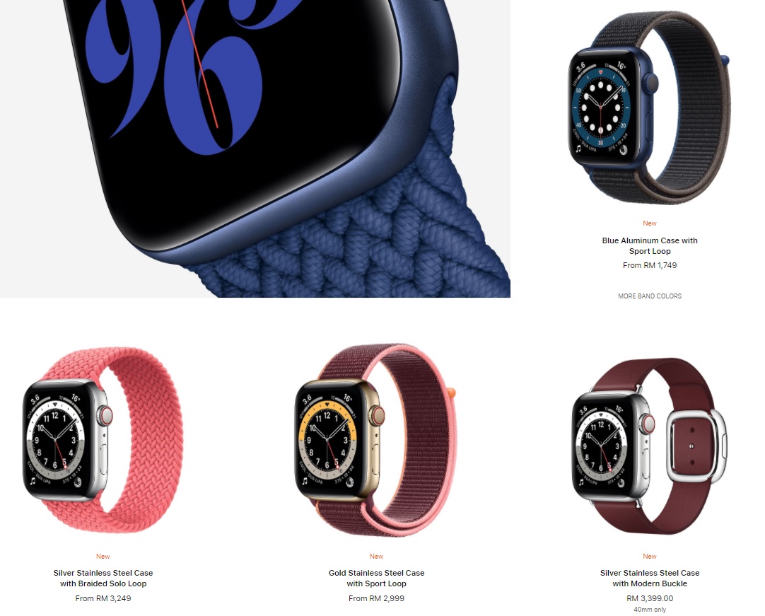 Apple watch series discount 6 pacific blue